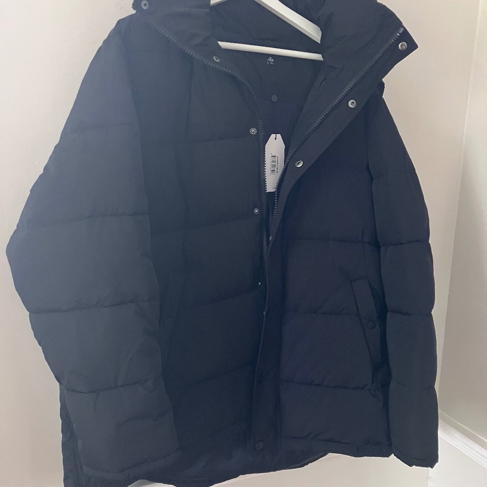 Universal Standard Rainier Short Hooded Puffer NWT
